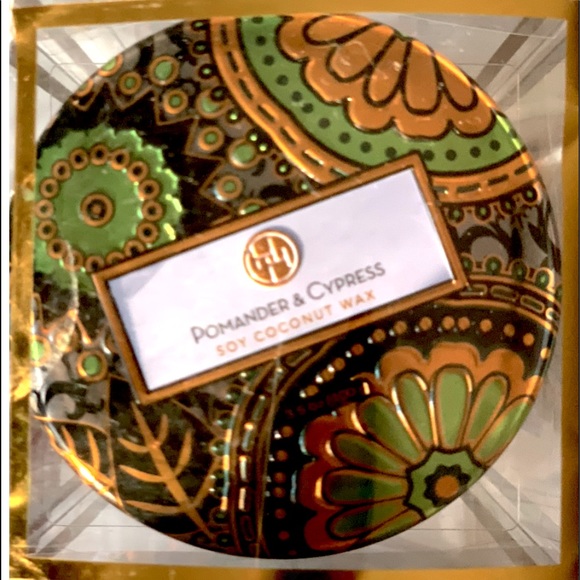 Huntington Home Accents Last 3 Coconut Soy Wax Scented Candles Boho